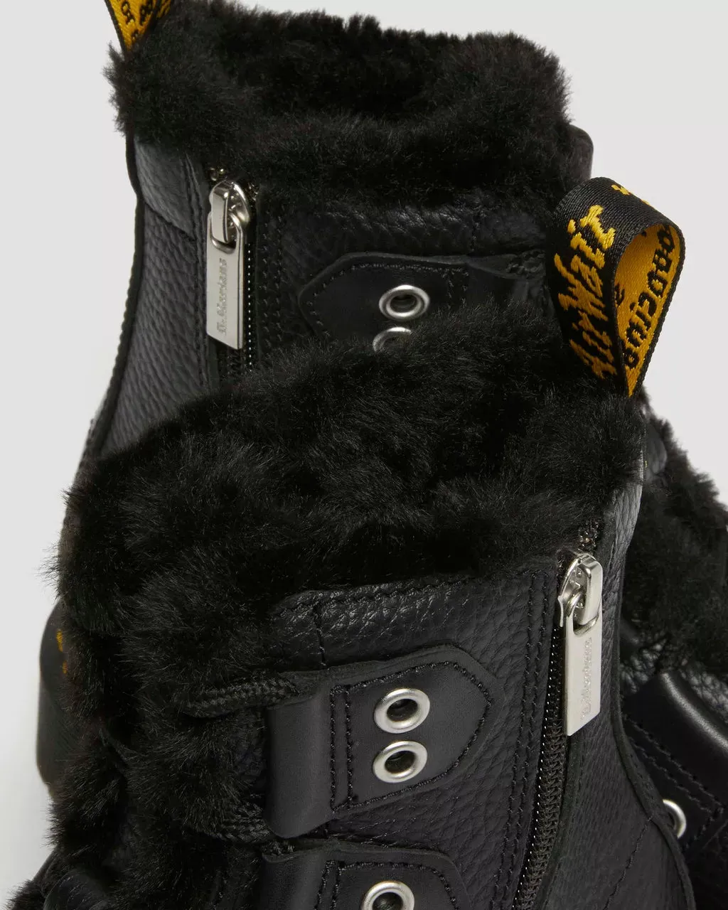 1460 Faux Fur Lined Leather Boots LTT FL