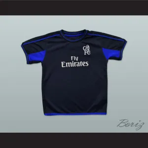 2002-2004 Lampard 8 Chelsea London FC Black Soccer Jersey