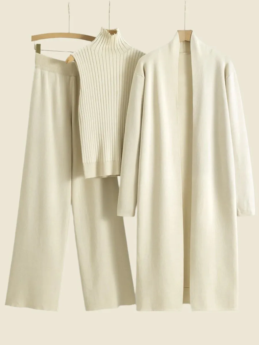 3-Piece Knit Lounge Set