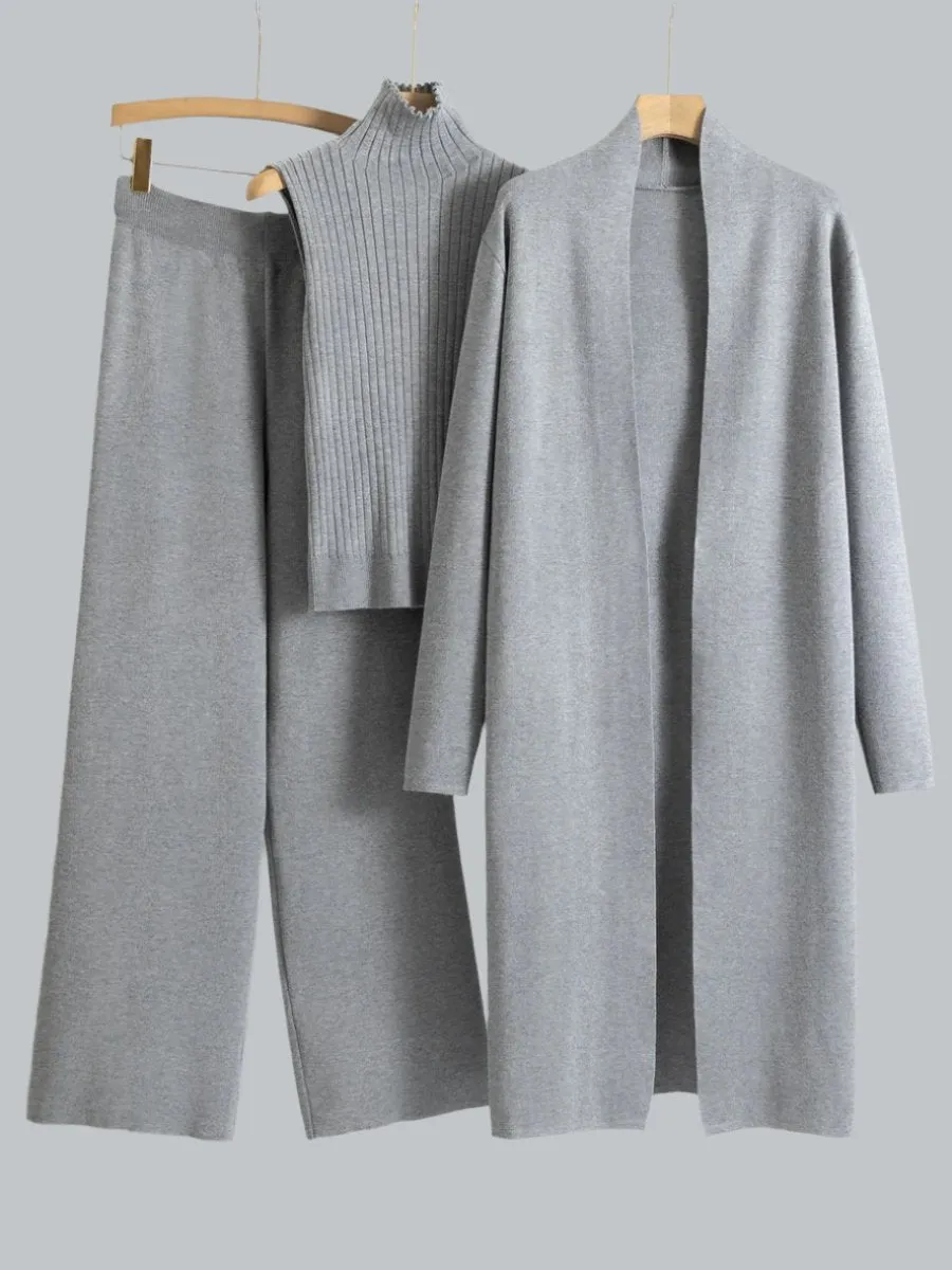 3-Piece Knit Lounge Set