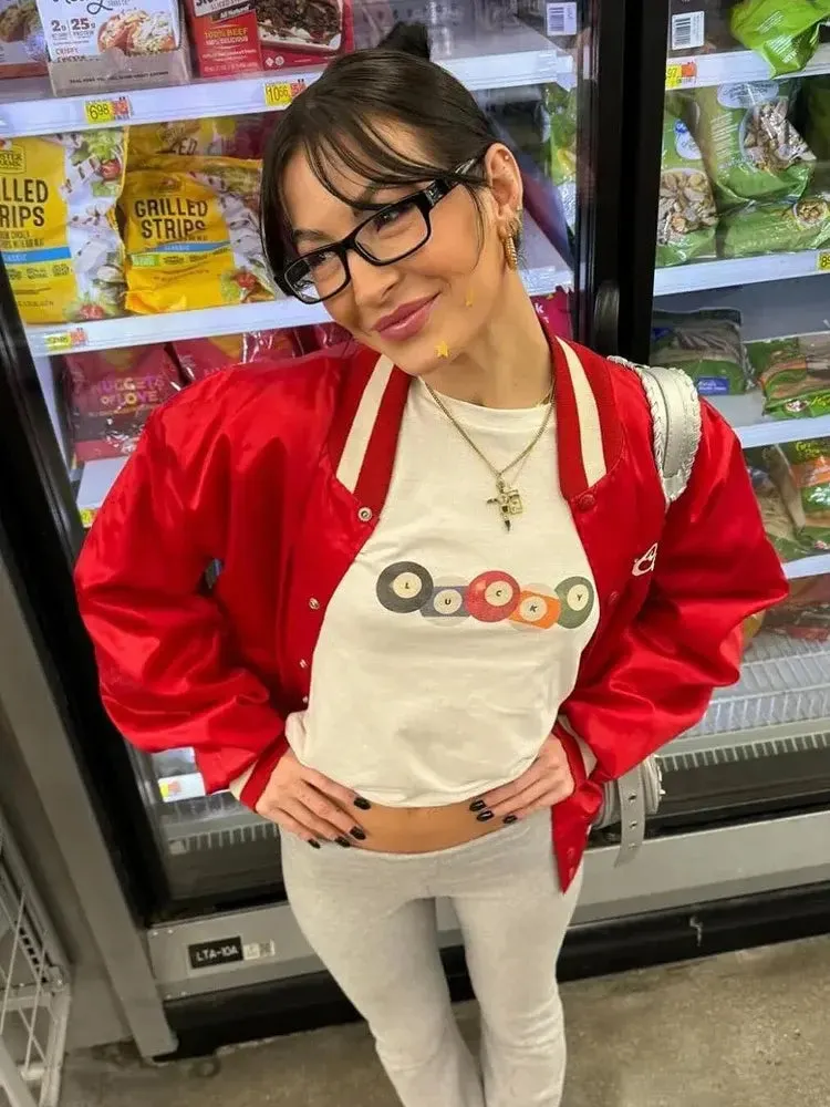 90s Crop Top Retro Street Wear