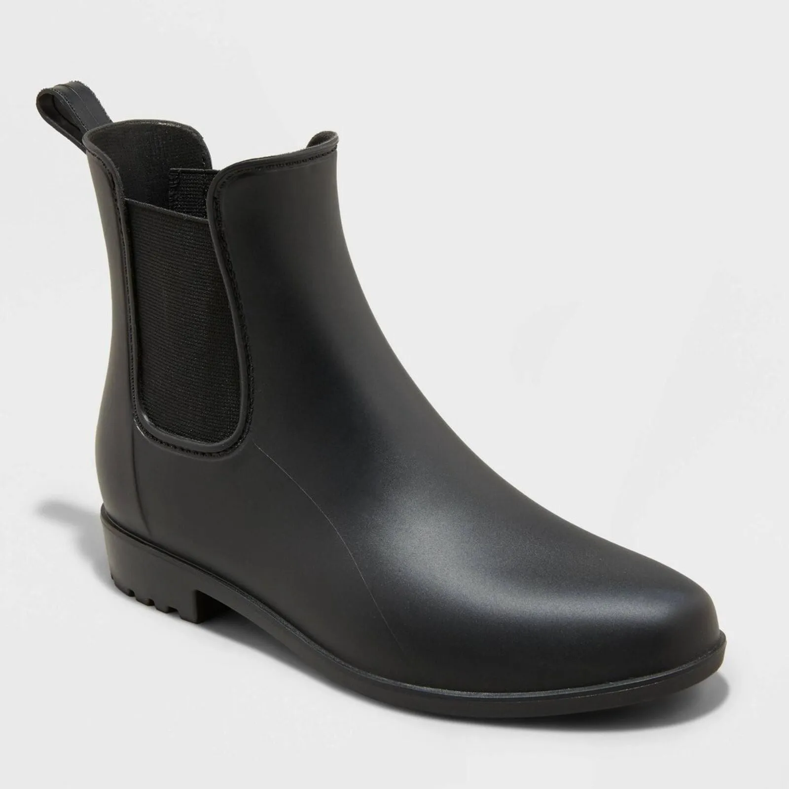 A New Day Women's Chelsea Rain Boots 53847121 Black 6M