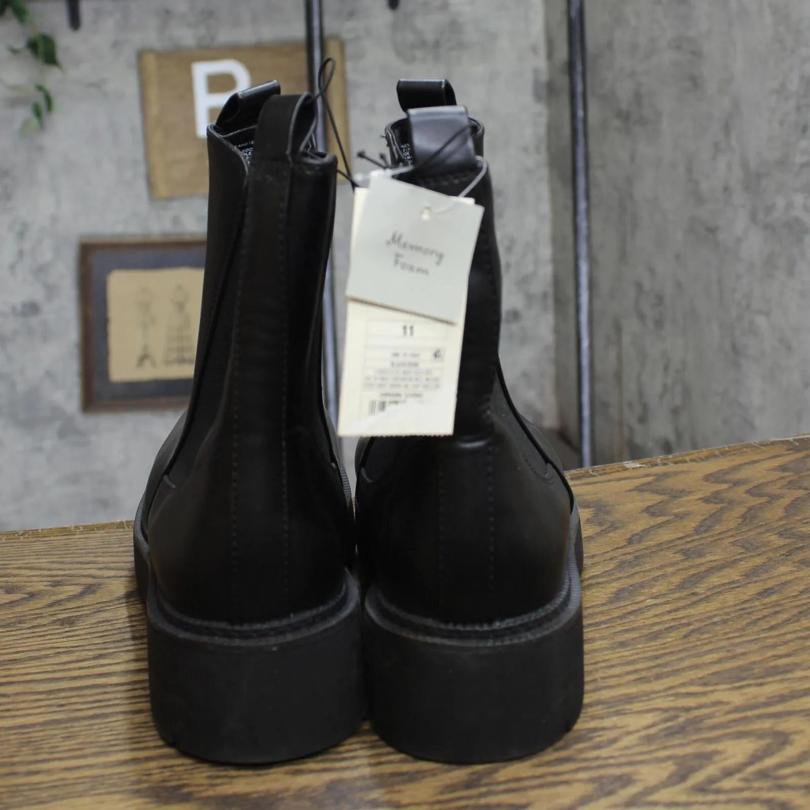 A New Day Womens Demi Chelsea Boots with Memory Foam Insole 87930242 Black 11M