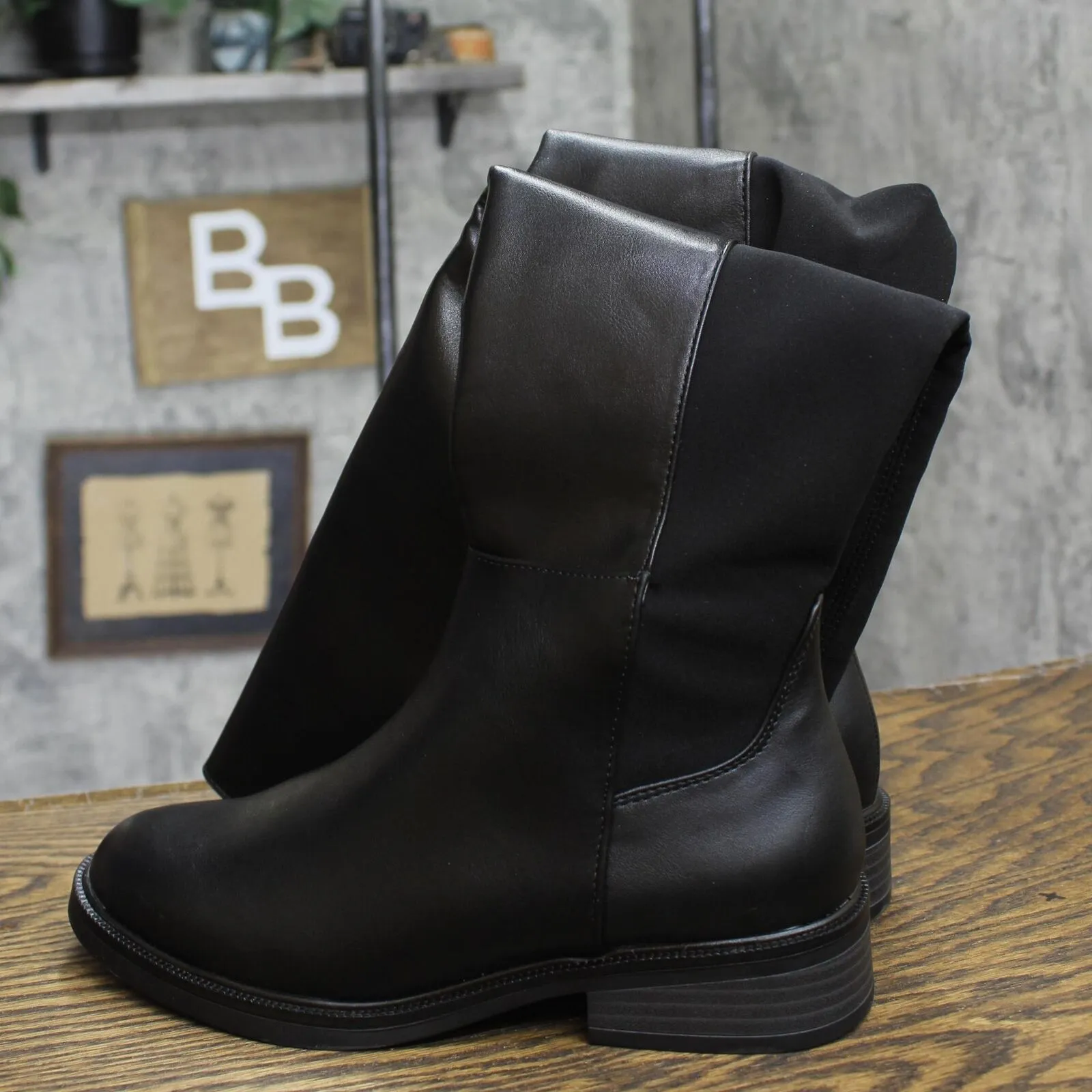 A New Day Womens Hope Tall Boots 90974972 Black 7M