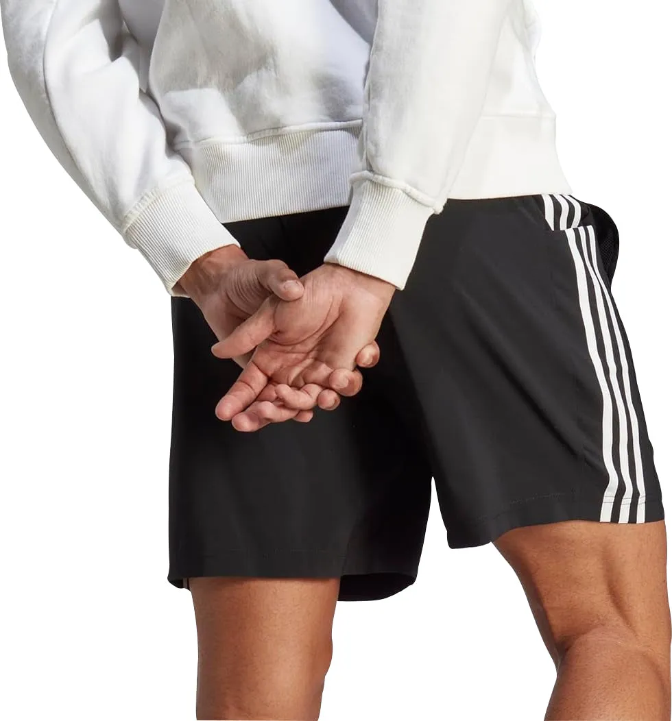 adidas AeroReady Essentials Chelsea 3 Stipes Mens Training Shorts - Black