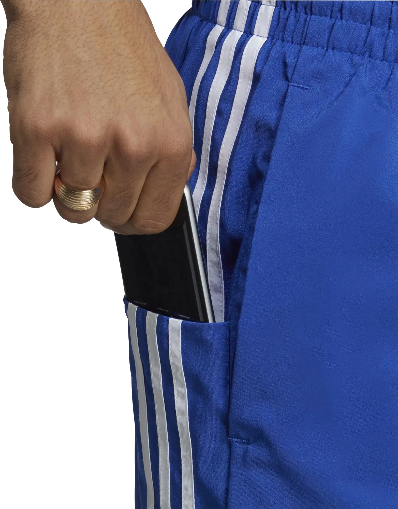 adidas AeroReady Essentials Chelsea 3 Stripes Mens Training Shorts - Blue