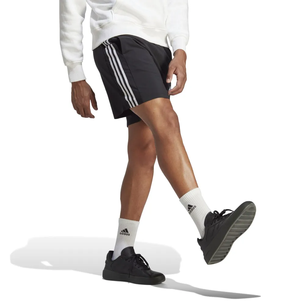 Adidas Mens 3 Stripe Chelsea Shorts
