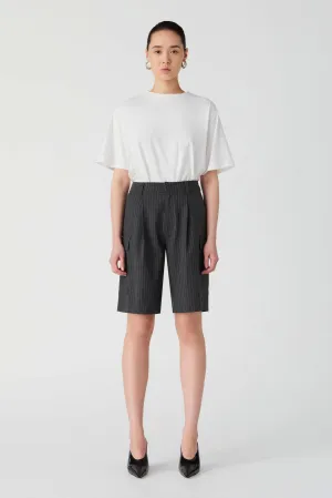 AKIO PINSTRIPE SHORT