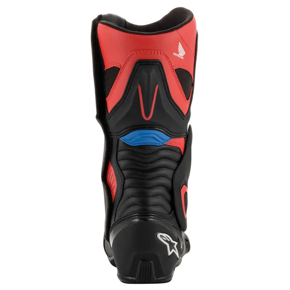 Alpinestars Honda SMX-6 V2 Boots Black / Red / Blue