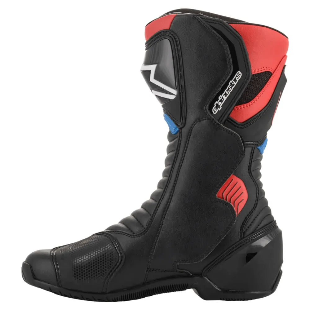Alpinestars Honda SMX-6 V2 Boots Black / Red / Blue