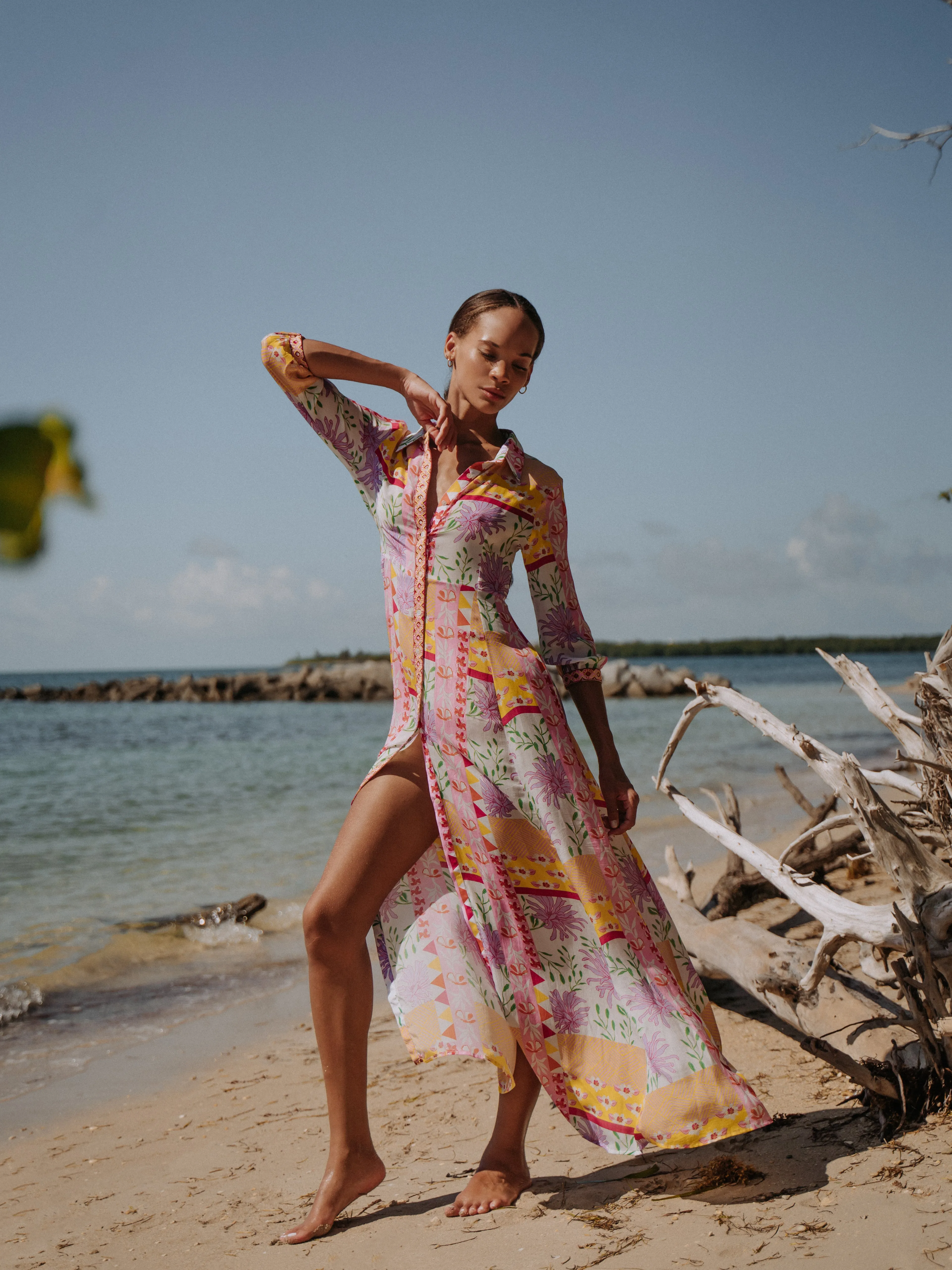 ALTHEDA DRESS - CAPRI FLOWERS