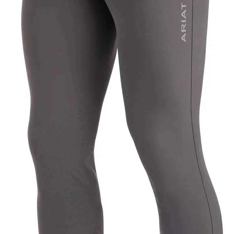Ariat Mens Tri Factor Grip Breeches Plum Grey