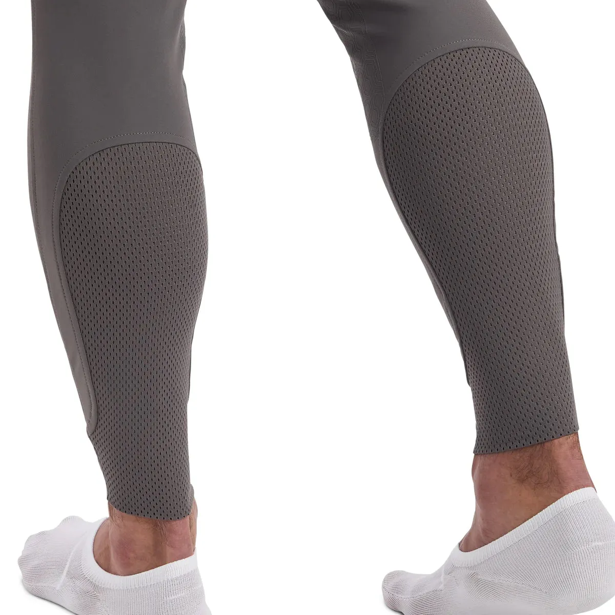 Ariat Mens Tri Factor Grip Breeches Plum Grey