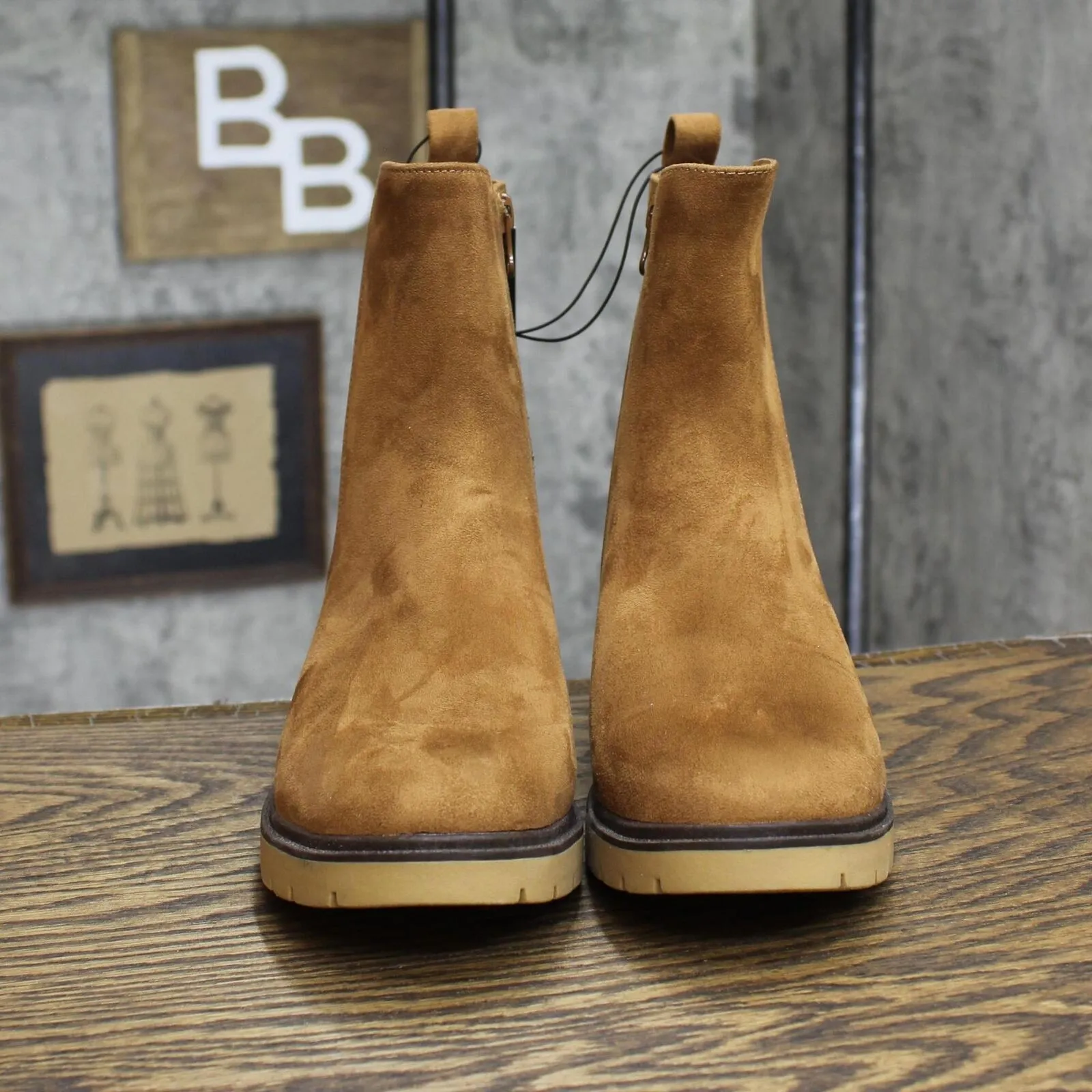 Art Class Girls Laurel Chelsea Boots 88435378 Cognac Brown 4