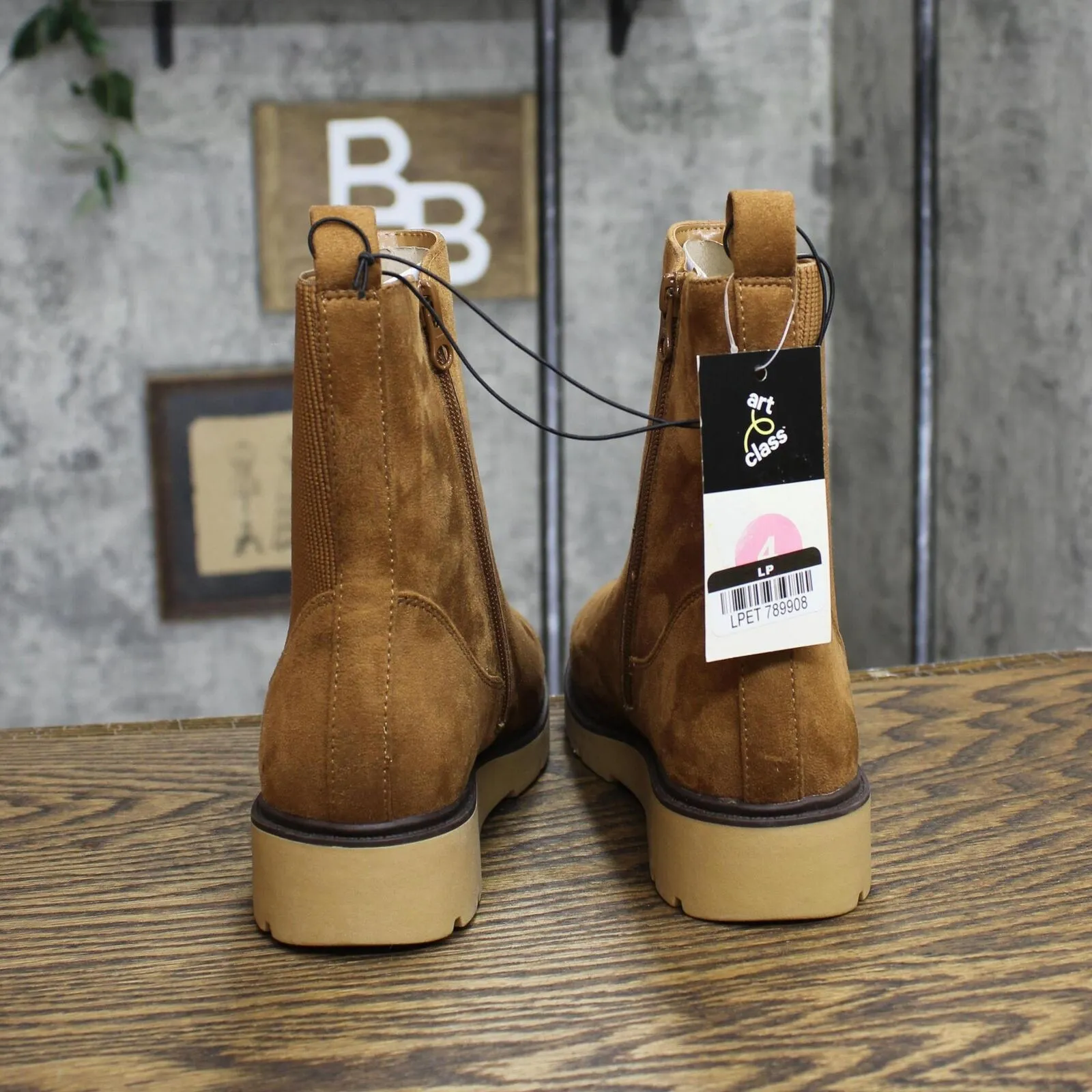 Art Class Girls Laurel Chelsea Boots 88435378 Cognac Brown 4