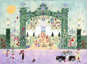 Art Print in a Tube | RHS Chelsea Flower Show | Lucy Loveheart