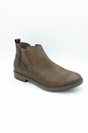 B52 by Bullboxer Chelsea Boots for Men in Dark Brown | 936-A4-8058A-DK BROWN