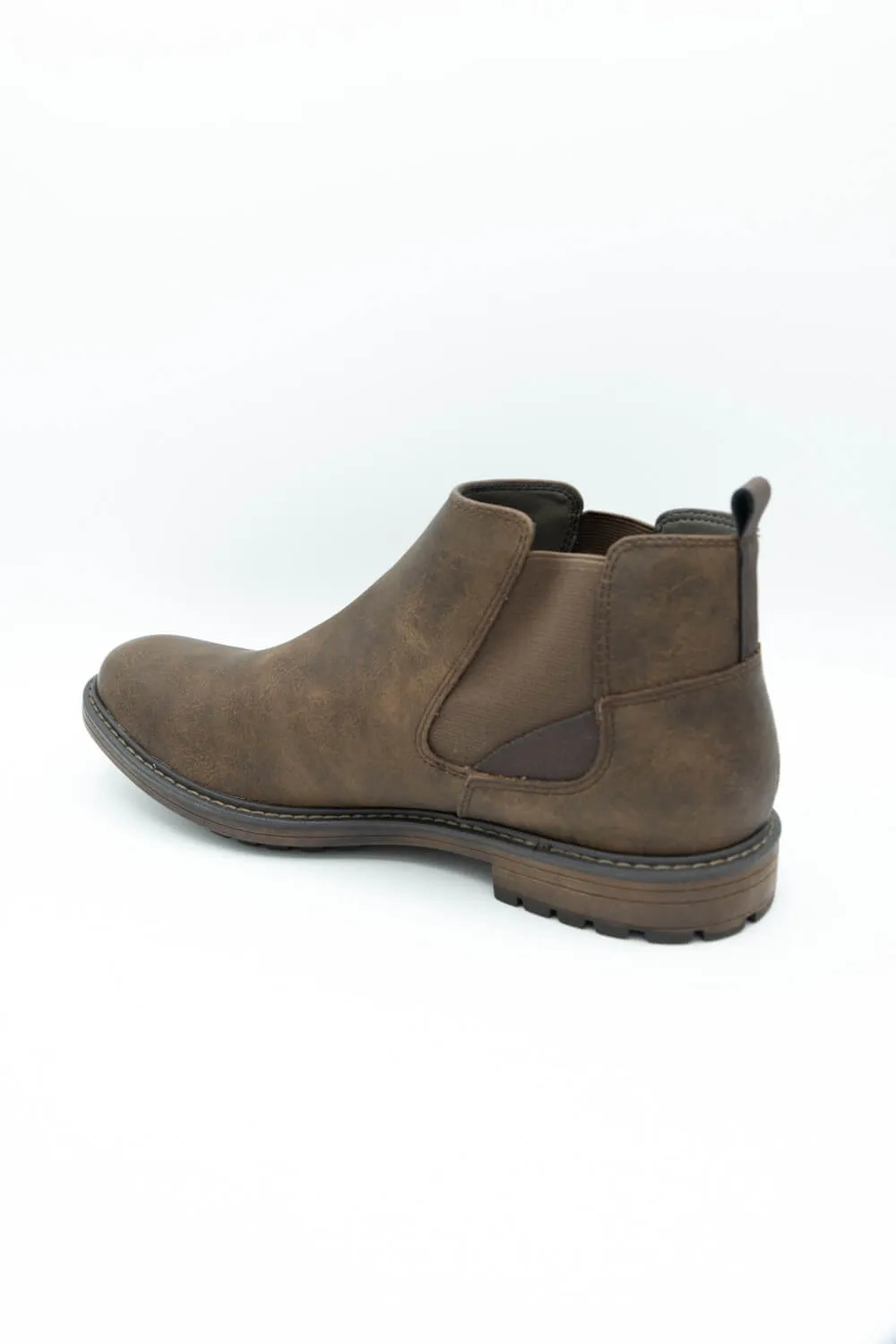 B52 by Bullboxer Chelsea Boots for Men in Dark Brown | 936-A4-8058A-DK BROWN