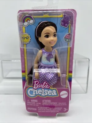 Barbie Chelsea Burnett Unicorn Purple Dress  Outfit  6” COMBINESHIP