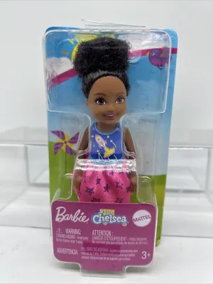 Barbie Chelsea Doll Pink African-American Black Rocket Dress  6” COMBINESHIP