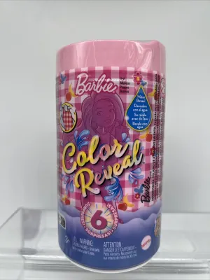 Barbie Chelsea Dolls and Accessories Color Reveal Small Doll Picnic Series