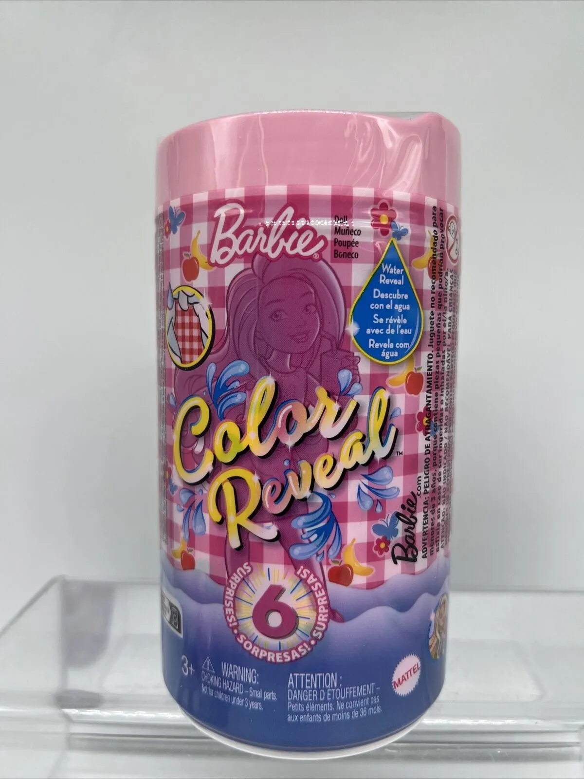 Barbie Chelsea Dolls and Accessories Color Reveal Small Doll Picnic Series