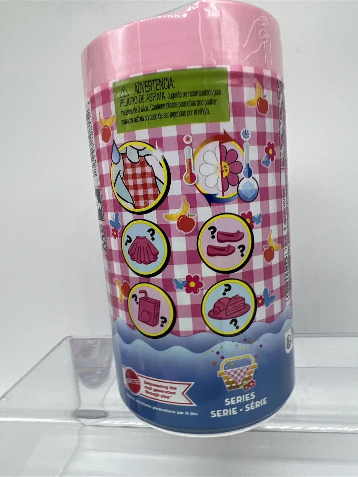 Barbie Chelsea Dolls and Accessories Color Reveal Small Doll Picnic Series