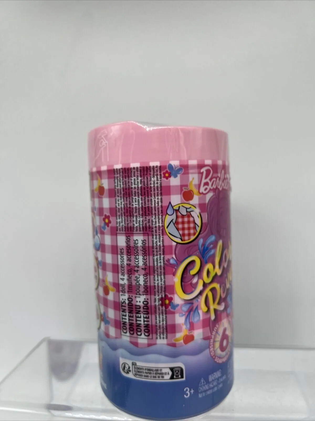Barbie Chelsea Dolls and Accessories Color Reveal Small Doll Picnic Series