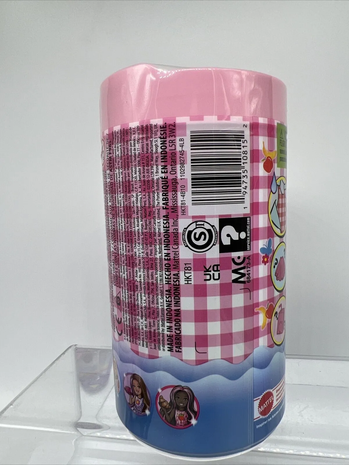 Barbie Chelsea Dolls and Accessories Color Reveal Small Doll Picnic Series