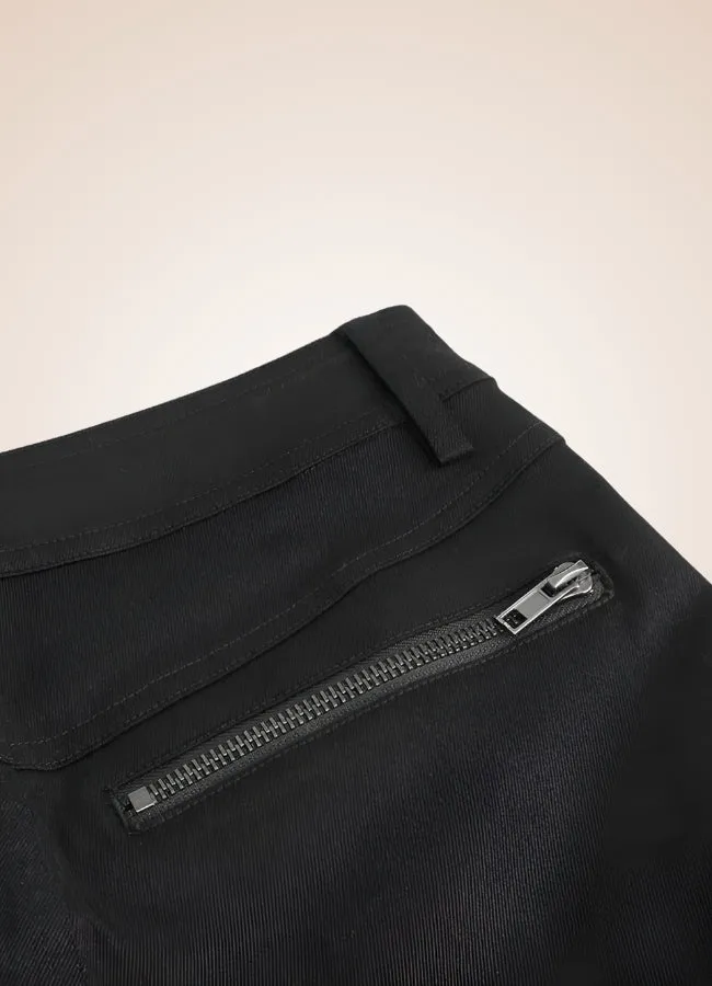 Black Gothic Punk Pants