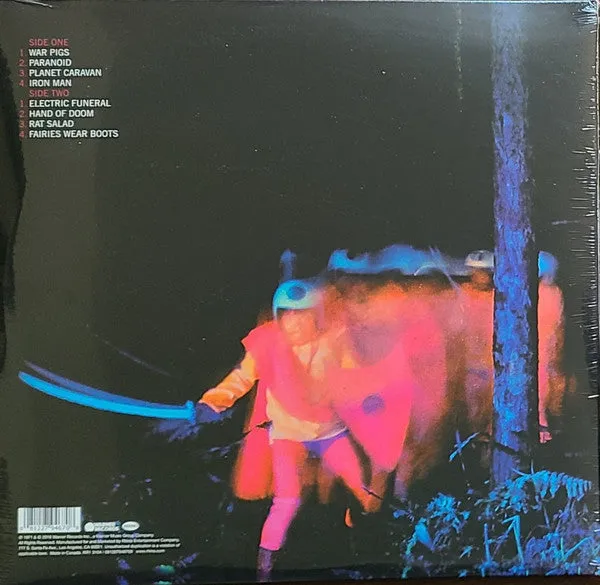 Black Sabbath – Paranoid (2012 Remastered Audio) 180 Gram Vinyl LP Record