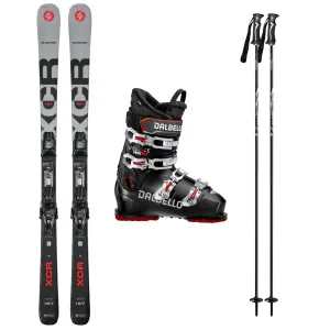 Blizzard XCR System Skis with Dalbello Veloce MAX 75 Ski Boots Mens Ski Package 2025