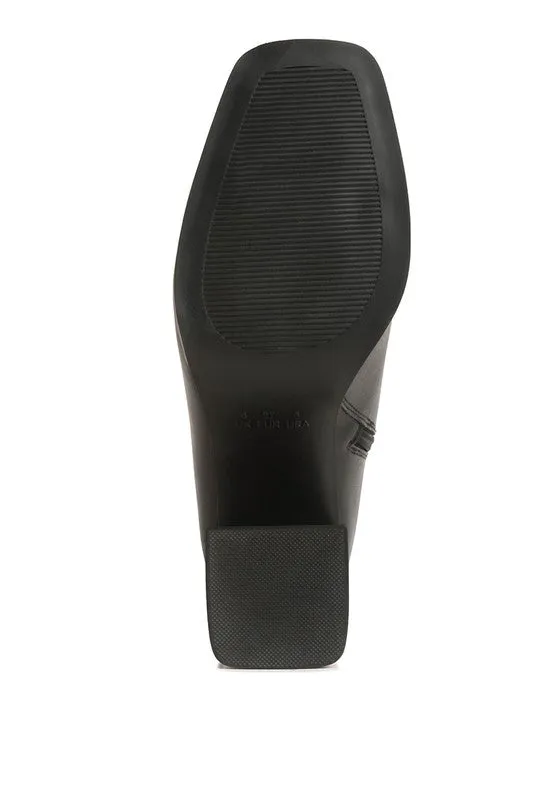 Block Heeled Chelsea Boots