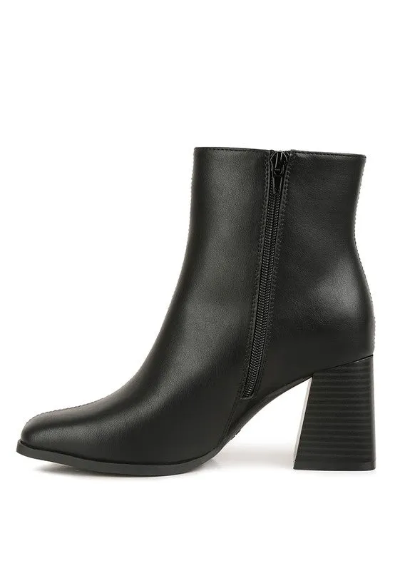 Block Heeled Chelsea Boots