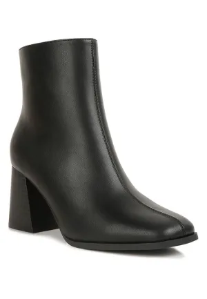 Block Heeled Chelsea Boots