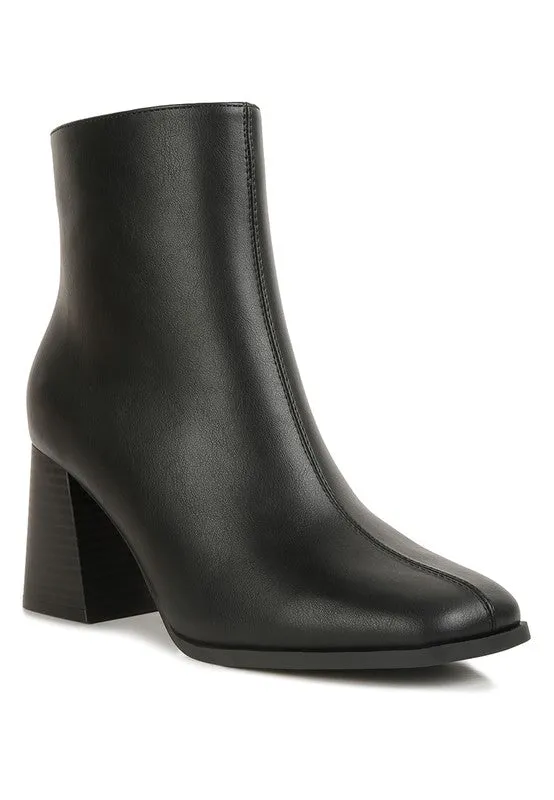 Block Heeled Chelsea Boots