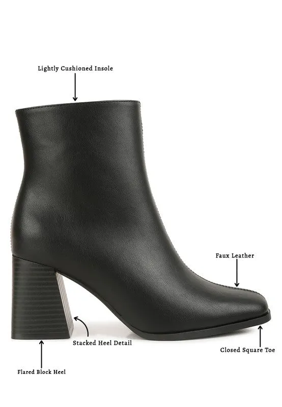 Block Heeled Chelsea Boots