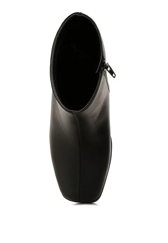 Block Heeled Chelsea Boots