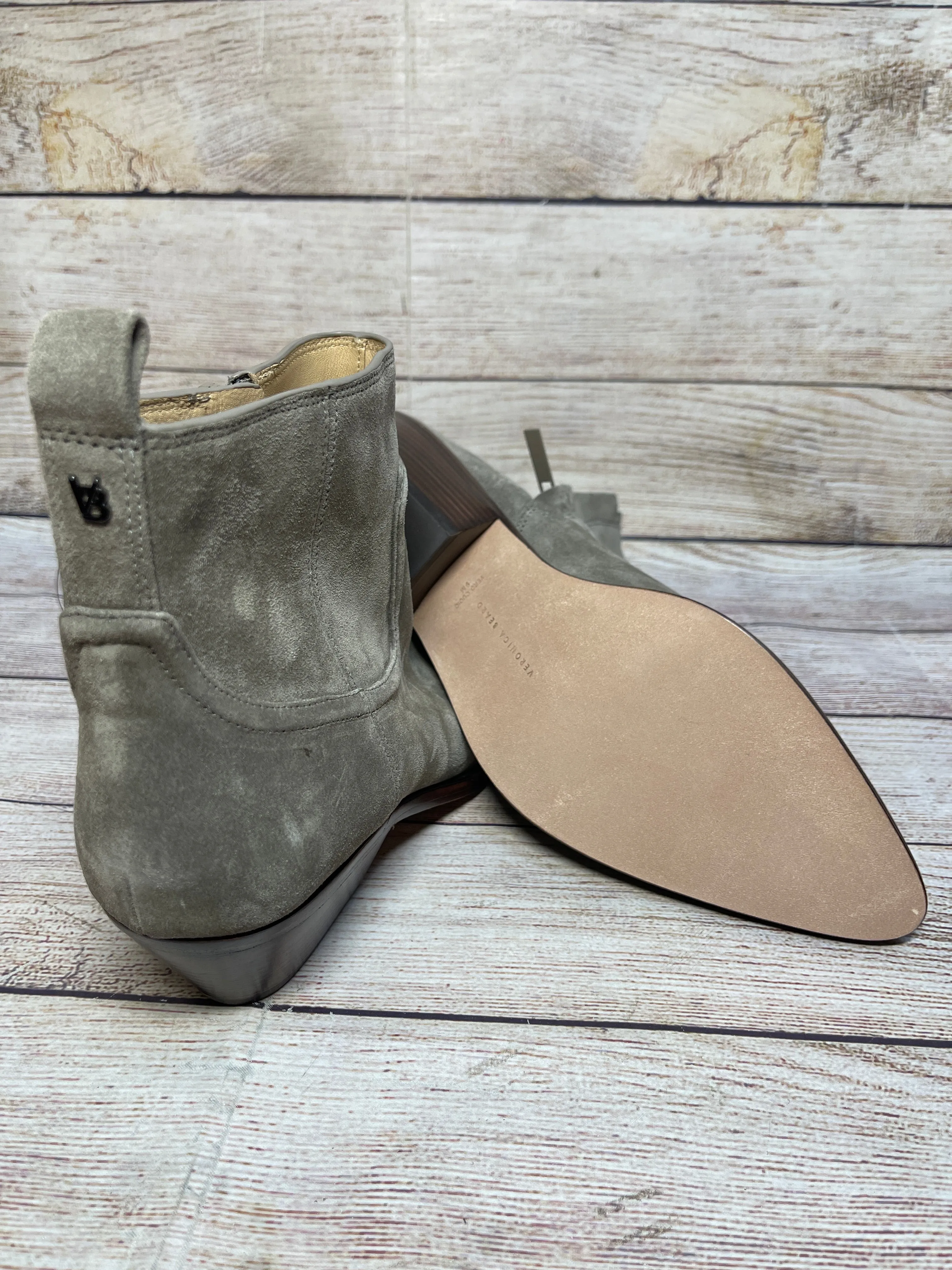Boots Western By Veronica Beard In Taupe, Size: 9