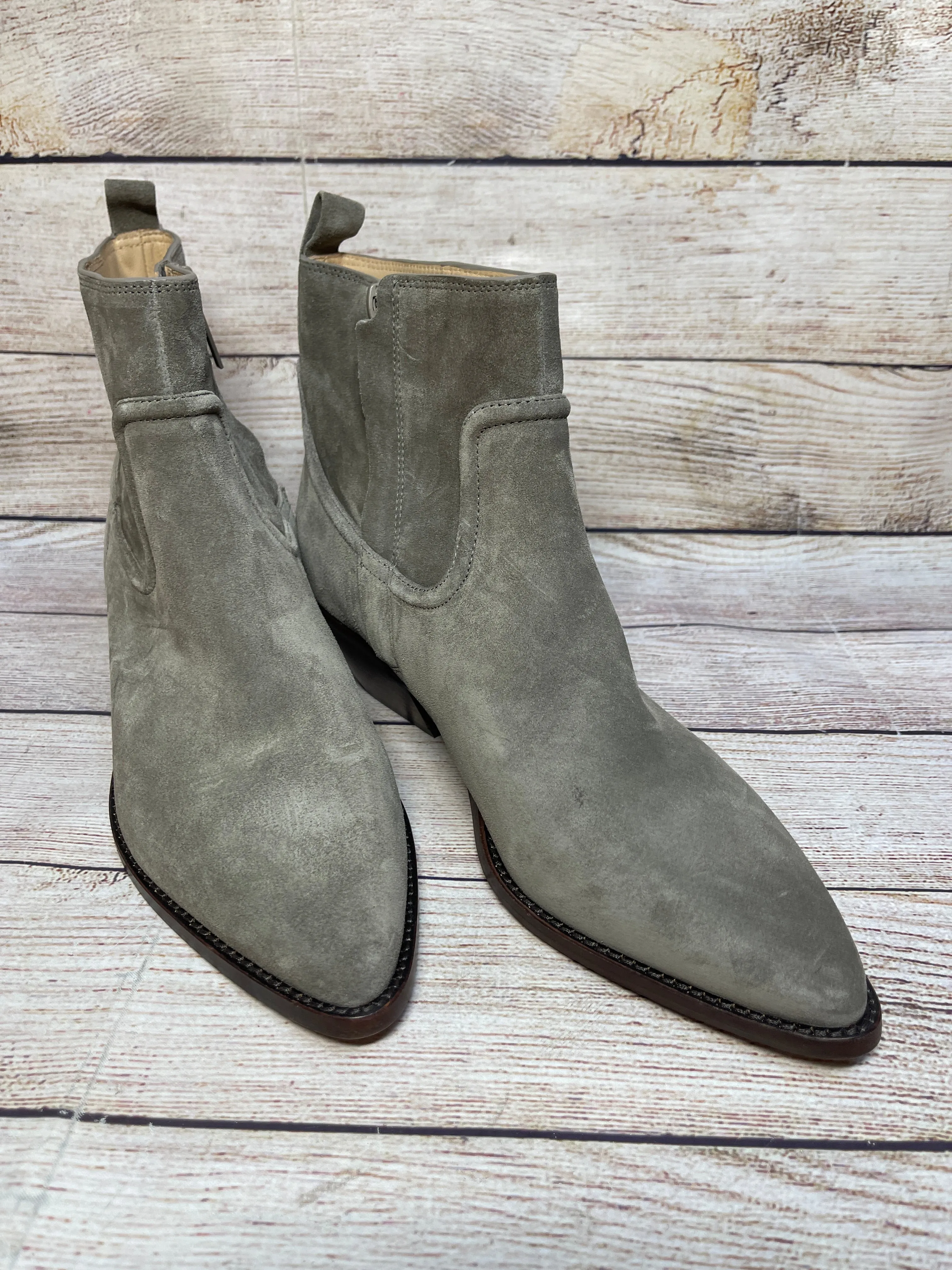 Boots Western By Veronica Beard In Taupe, Size: 9