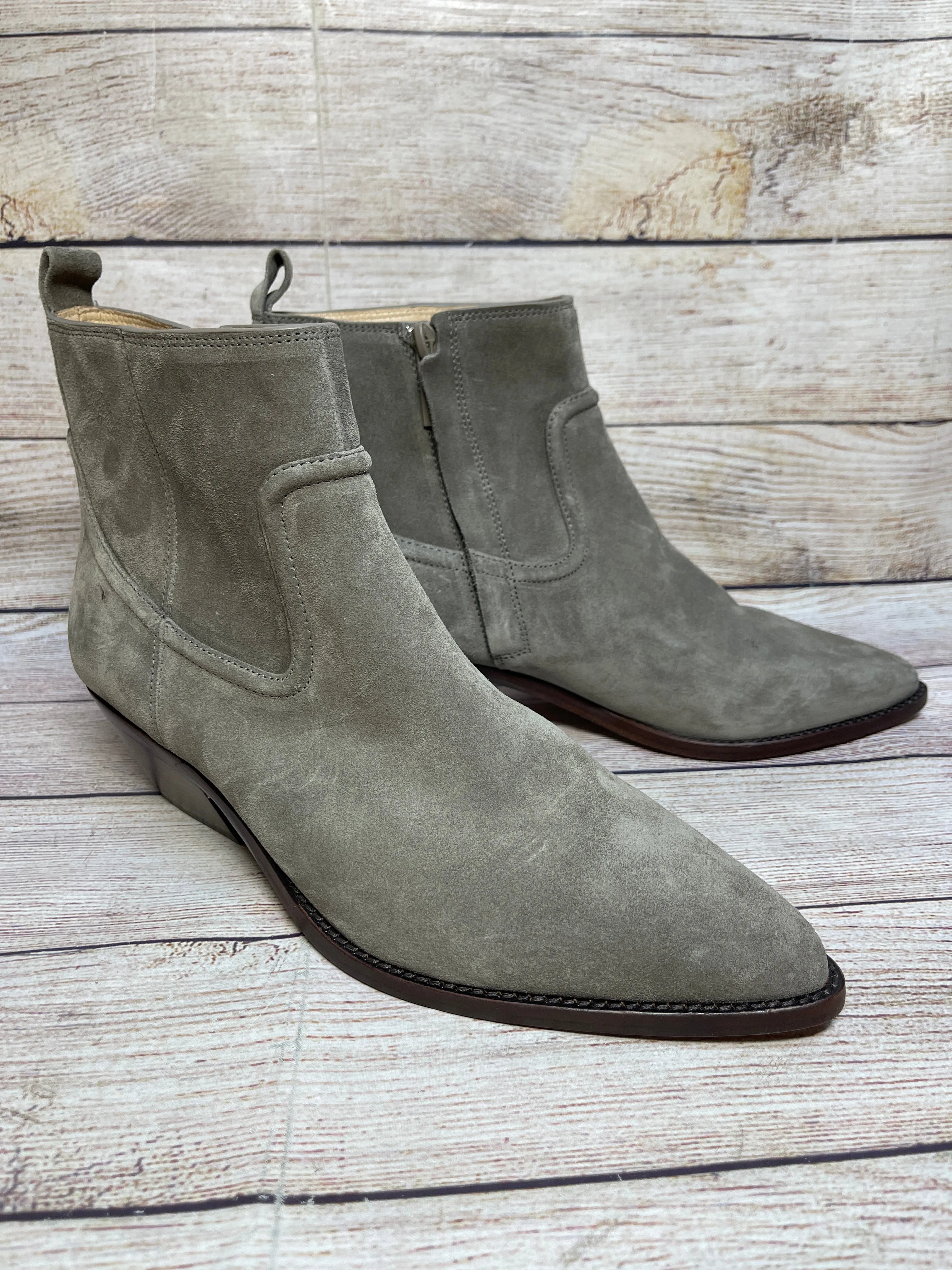 Boots Western By Veronica Beard In Taupe, Size: 9