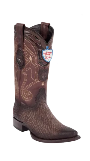Bota de Tiburon Original Horma Punta Recortada Wild West