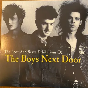 Boys Next Door, The – The Lost & Brave Exhibitions Of...1977-1979 Red Marble Color Vinyl LP Record *Unofficial Release*