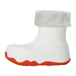 Bright White Boots with Napped Linings Navarra Women