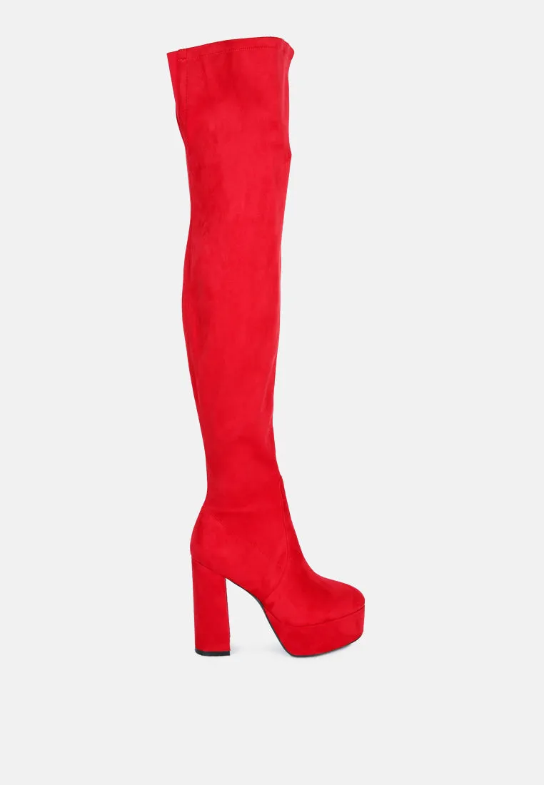 Bubble Over-The-Knee Boot By Ruw