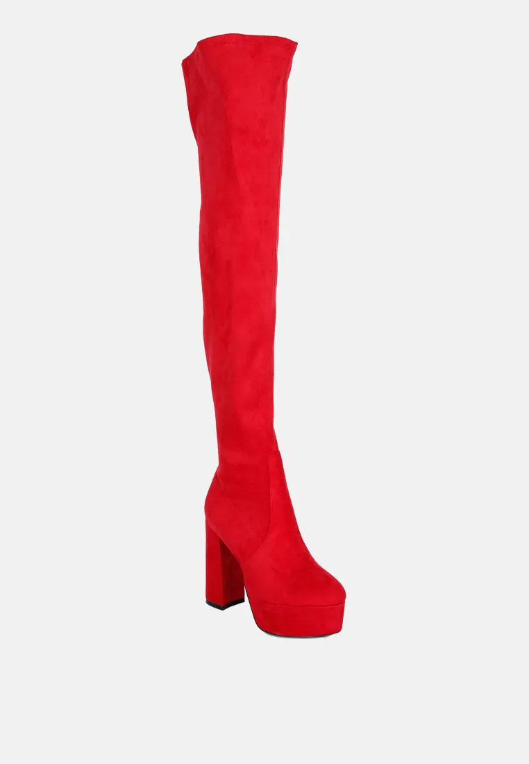 Bubble Over-The-Knee Boot By Ruw