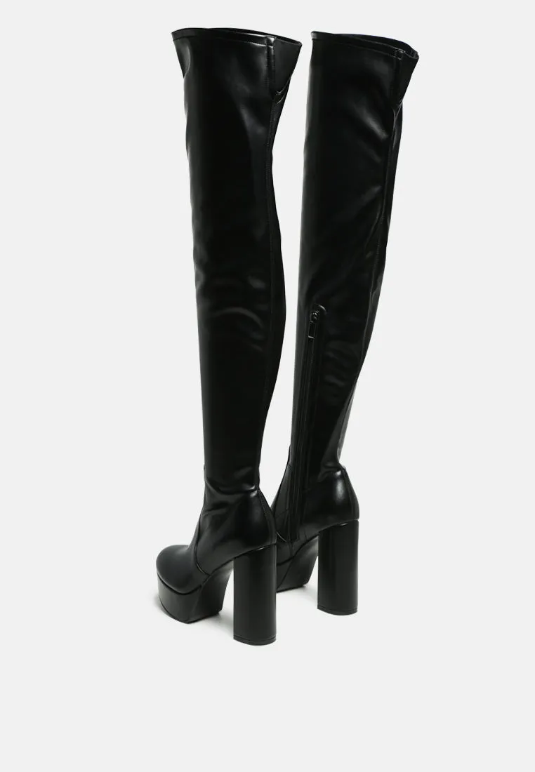 Bubble Over-The-Knee Boot By Ruw