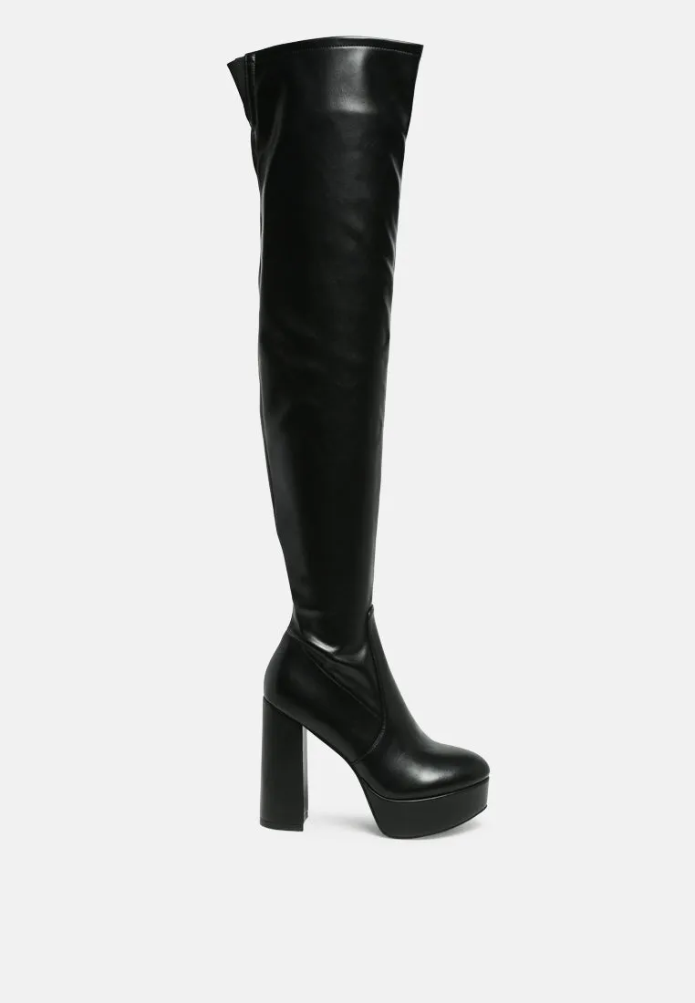Bubble Over-The-Knee Boot By Ruw