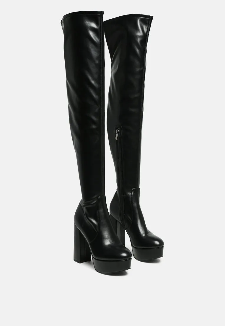 Bubble Over-The-Knee Boot By Ruw