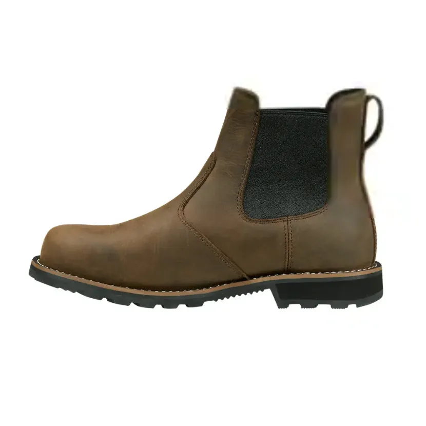 Carhartt Men's Frontier Soft Toe Water Resist Chelsea Boot- Brown- FN5155-M